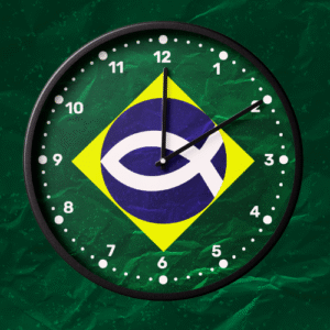 Relógio de parede Graça, coleção especial Batista
